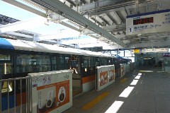The Haneda Line of Tokyo Monorail Company, Tokyo, 18. January 2015