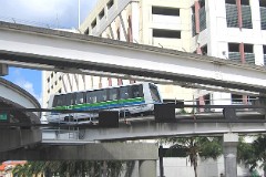 Metromover, Miami downtown, 27. August 2007