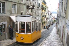 Elevador da Bica, Lisbon, 4. December 2005