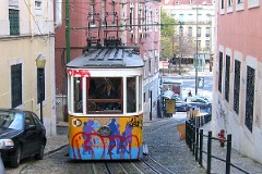 Elevador da Glória, Lisbon, 5. December 2005