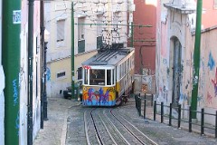Elevador da Glória, Lisbon, 5. December 2005
