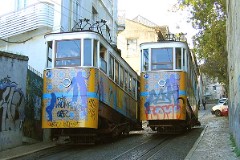 Elevador da Glória, Lisbon, 5. December 2005