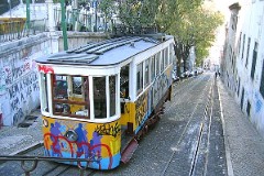 Elevador da Glória, Lisbon, 6. December 2005