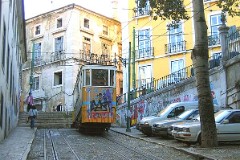 Elevador da Glória, Lisbon, 6. December 2005
