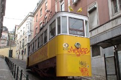 Elevador da Glória, Lisbon, 17. February 2010
