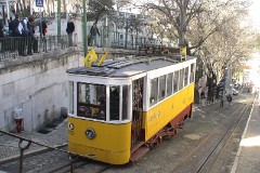Elevador da Glória, Lisbon, 17. February 2010