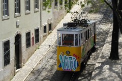 Elevador da Glória, Lisbon, 28. April 2016