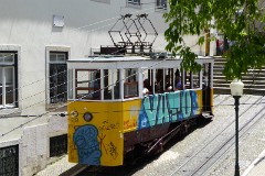 Elevador da Glória, Lisbon, 28. April 2016