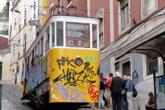 Elevador da Glória, Lisbon, 11. October 2016