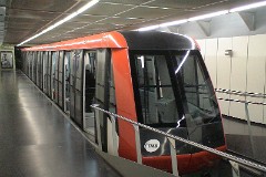 Barcelona, Funicular de Montjuic, 11. December 2008