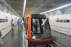 Barcelona, Funicular de Montjuic, 10. July 2013