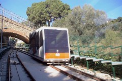 Barcelona - Funicular de Vallvidrera, 12. December 2008