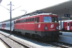 ÖBB 1142, Linz, 28. June 2005
