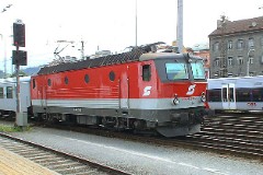 ÖBB 1144, Innsbruck Hauptbahnhof, 20. July 2007