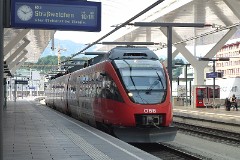 Westbahn 4023 (Talent), Salzburg Hauptbahnhof 24. July 2014