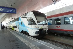Westbahn 4010 (KISS), Salzburg Hauptbahnhof 24. July 2014