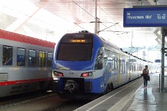 STLB (Steiermärkische Landesbahnen) ET 317, Salzburg Hauptbahnhof, 24. July 2014