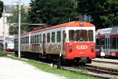 Lilo (Linzer Lokalbahnen AG), Linz Lilo Bahnhof, 28. June 2005