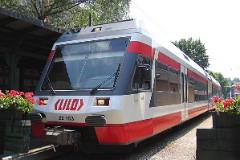 Lilo (Linzer Lokalbahnen AG), Linz Lilo Bahnhof, 28. June 2005