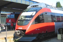 ÖBB 4024 Talent, Wien Südbahnhof, 4. July 2005