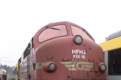 Frederiksværkbanen, MX 16, Hillerød, 6. December 2008
