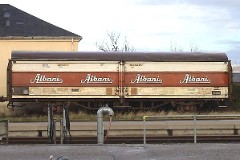 Albani Beer goods waggon, Struer, 21. January 2007