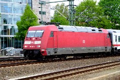 DB 101 131-1, Dresden Hauptbahnhof, 3. May 2015