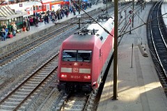 DB 101 013-1, Hamburg Hauptbahnhof, 6. December 2015