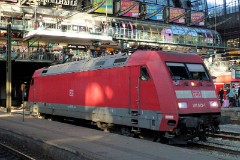 DB 101 013-1, Hamburg Hauptbahnhof, 6. December 2015