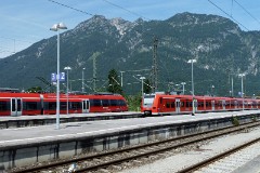 DB 2442 and DB 425 Garmisch-Partenkirchen, 19. July 2014