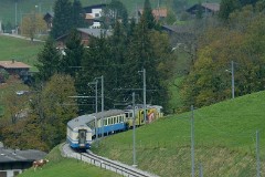 MOB (Montreux–Berner Oberland-Bahn), Schönried, 14. October 2010