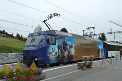 MOB (Montreux–Berner Oberland-Bahn), Saanenmöser, 14. October 2010
