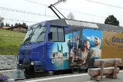 MOB (Montreux–Berner Oberland-Bahn), Saanenmöser, 14. October 2010