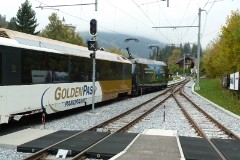MOB (Montreux–Berner Oberland-Bahn), Gstaad, 14. October 2010