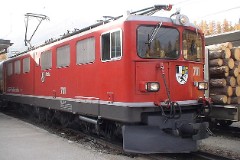 RhB (Rhätische Bahn), Pontresina, 16. October 2008