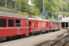 RhB (Rhätische Bahn), Poschiavo, 10. October 2009