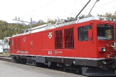 RhB (Rhätische Bahn), St. Moritz, 11. October 2009
