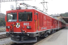 RhB (Rhätische Bahn), St. Moritz, 11. October 2009