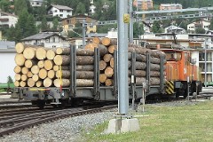 RhB (Rhätische Bahn), Samedan, 1. July 2008