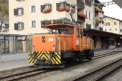 RhB (Rhätische Bahn), Samedan, 11. October 2009