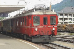 RhB (Rhätische Bahn), Samedan, 1. July 2008