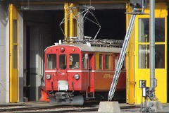 RhB (Rhätische Bahn), Pontresina, 8. October 2009