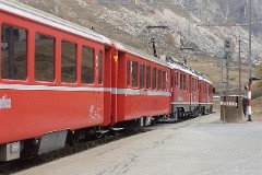 RhB (Rhätische Bahn), Bernina Diavolezza, 16. October 2008
