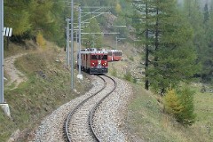 RhB (Rhätische Bahn), Bernina Strecke, 9. October 2009