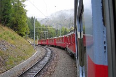 RhB (Rhätische Bahn), Bernina Strecke, 9. October 2009