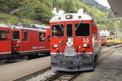 RhB (Rhätische Bahn), Poschiavo, 10. October 2009