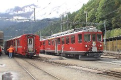 RhB (Rhätische Bahn), Poschiavo, 10. October 2009