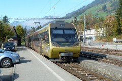 MOB (Montreux–Berner Oberland-Bahn), Lenk, 13. October 2010