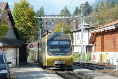 MOB (Montreux–Berner Oberland-Bahn), Lenk, 13. October 2010