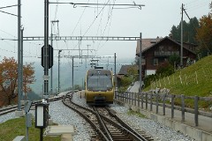 MOB (Montreux–Berner Oberland-Bahn), Oeschseite, 14. October 2010